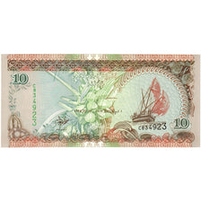 Maldives, 10 Rufiyaa, 1998, KM:19b, UNC(65-70)