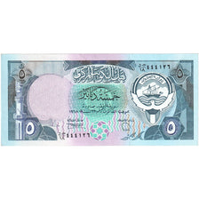 Billet, Kuwait, 5 Dinars, 1968, NEUF