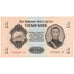 Geldschein, Mongolei, 1 Tugrik, KM:28, UNZ