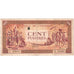 FRENCH INDO-CHINA, 100 Piastres, KM:67, VF(30-35)