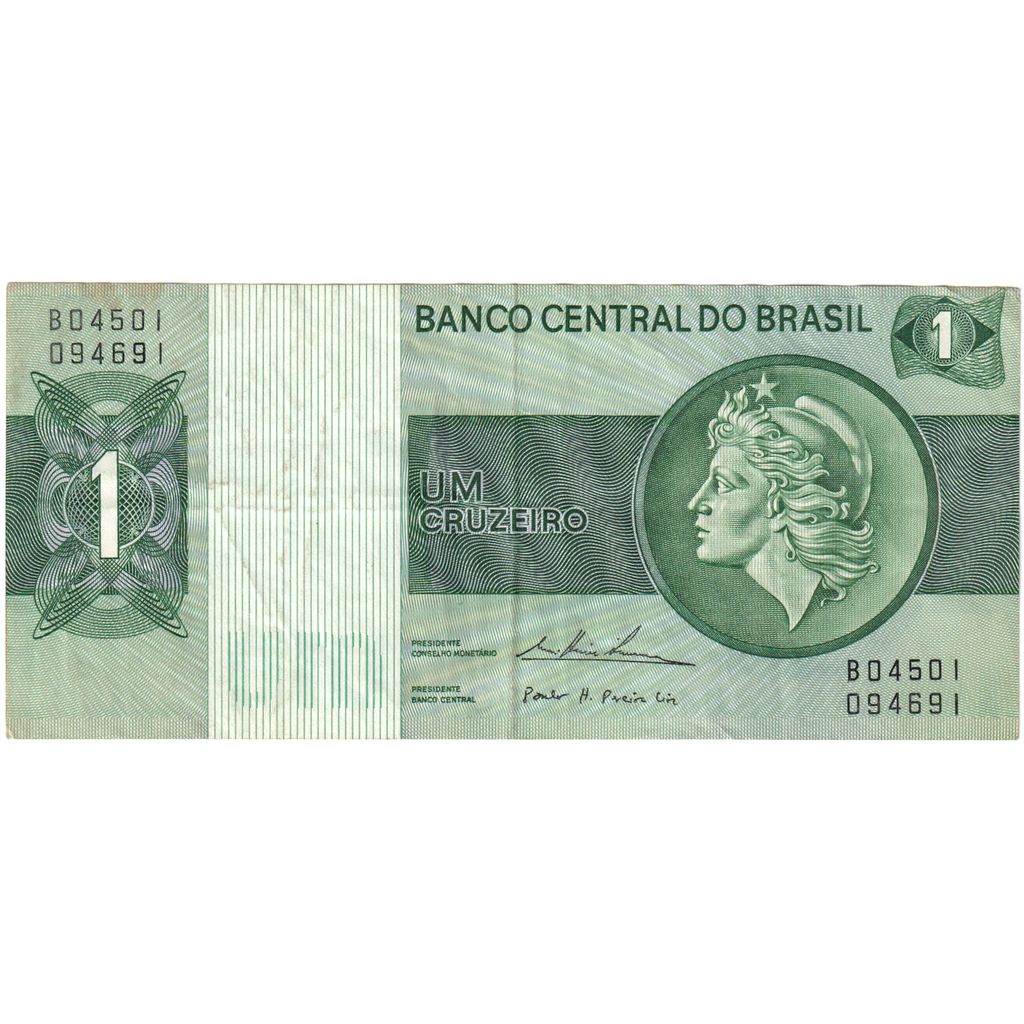 Brazil, 1 Cruzeiro, EF(40-45)