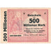 Germany, Bochum, 500 Millionen Mark, 1923-09-01, VF(20-25)