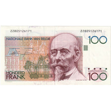 Belgium, 100 Francs, AU(55-58)