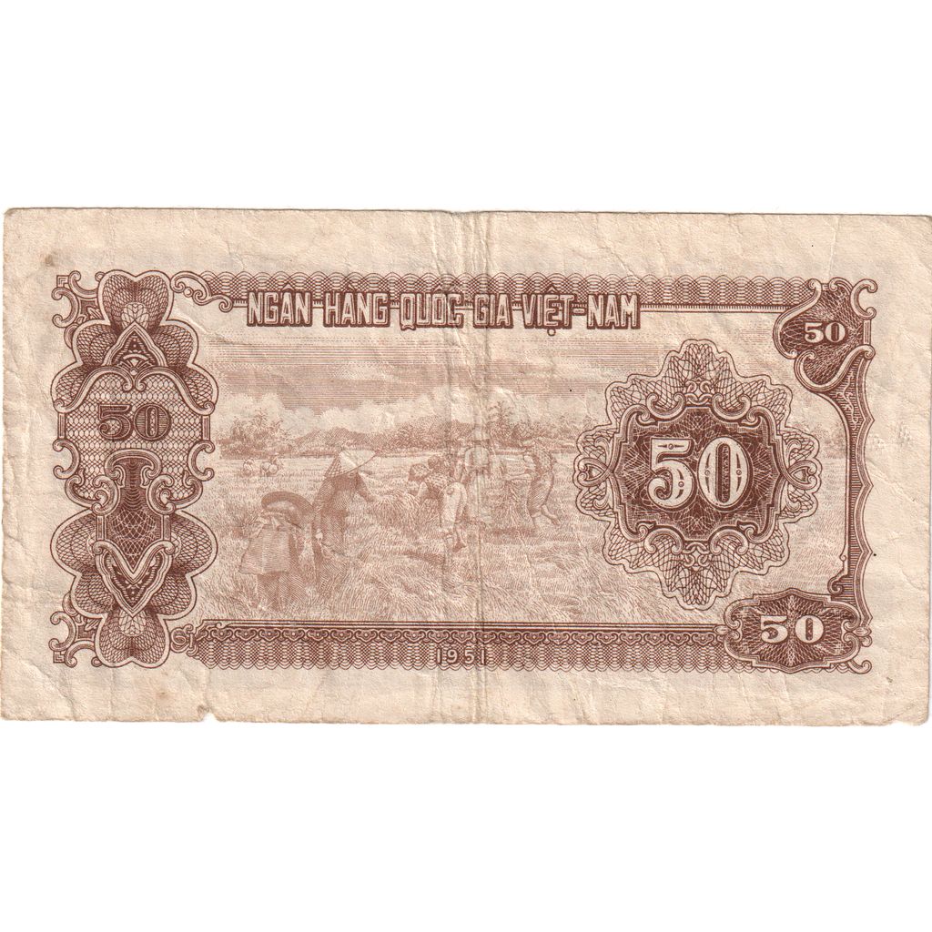 Vietname, 50 Dông, VF(30-35)