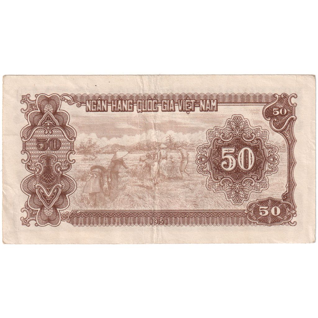 Vietnam, 50 Dông, S+