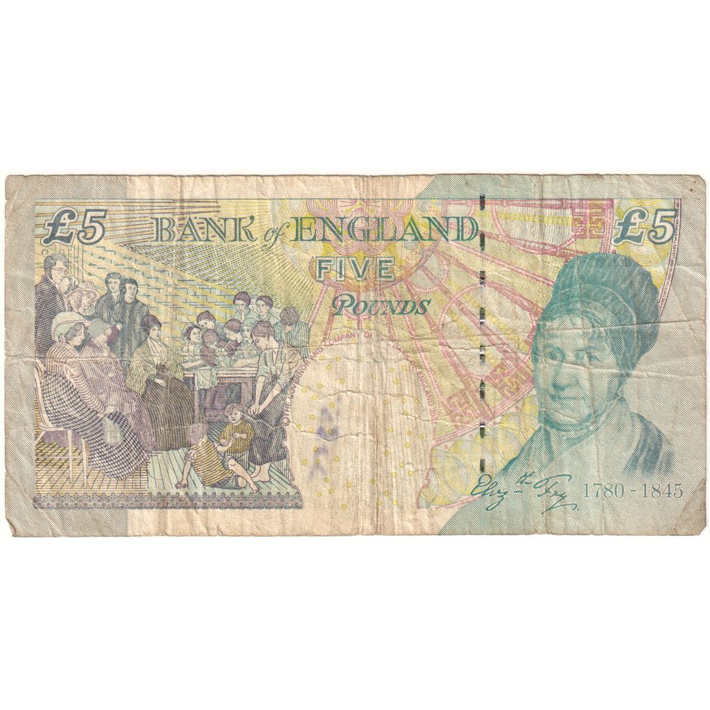 Grande-Bretagne, 5 Pounds, TB