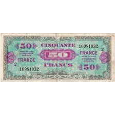 Frankreich, 50 Francs, 1945 Verso France, 16981032, SS