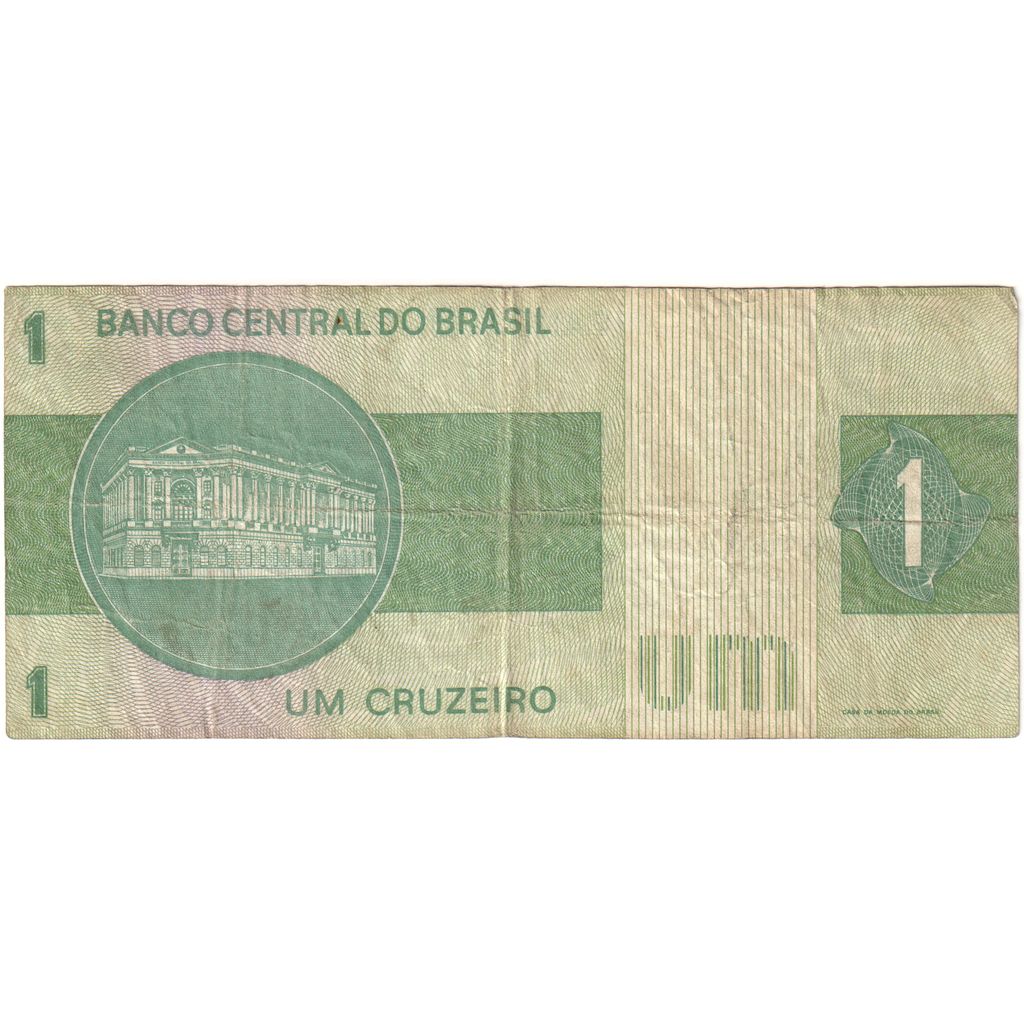 Brazylia, 1 Cruzeiro, VF(30-35)