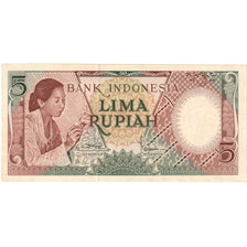 Indonesia, 5 Rupiah, 1958, KM:55, FDS