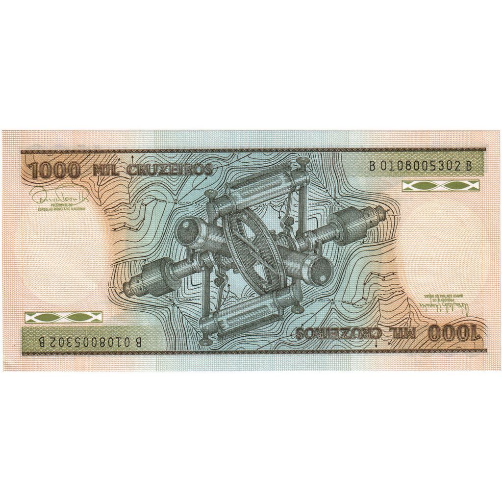 Brasile, 1000 Cruzeiros, FDS