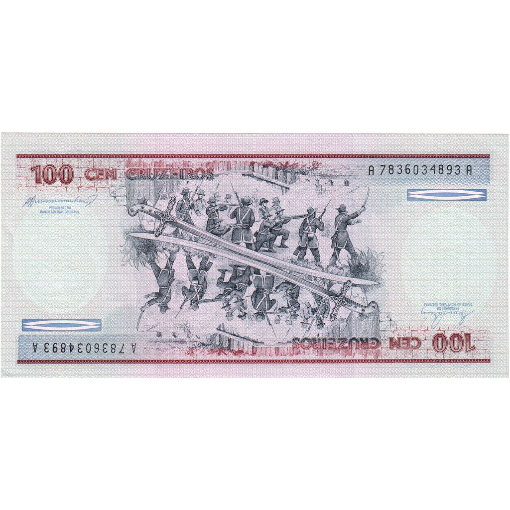 Brasile, 100 Cruzeiros, FDS