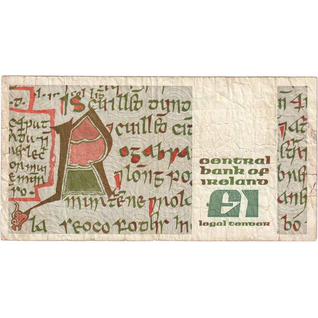 Irlanda - República, 1 Pound, 1989-03-16, BC