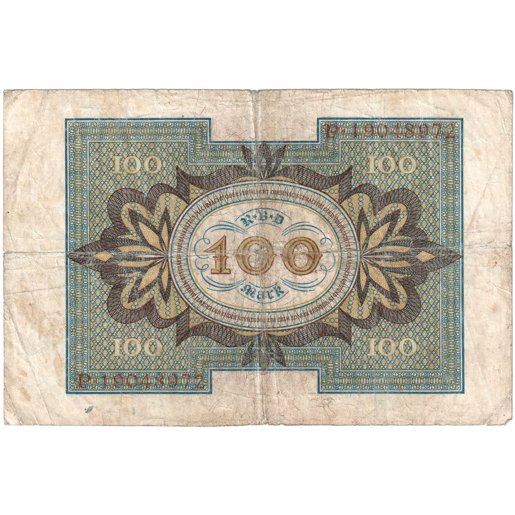 Alemanha, 100 Mark, 1920-11-01, VF(20-25)