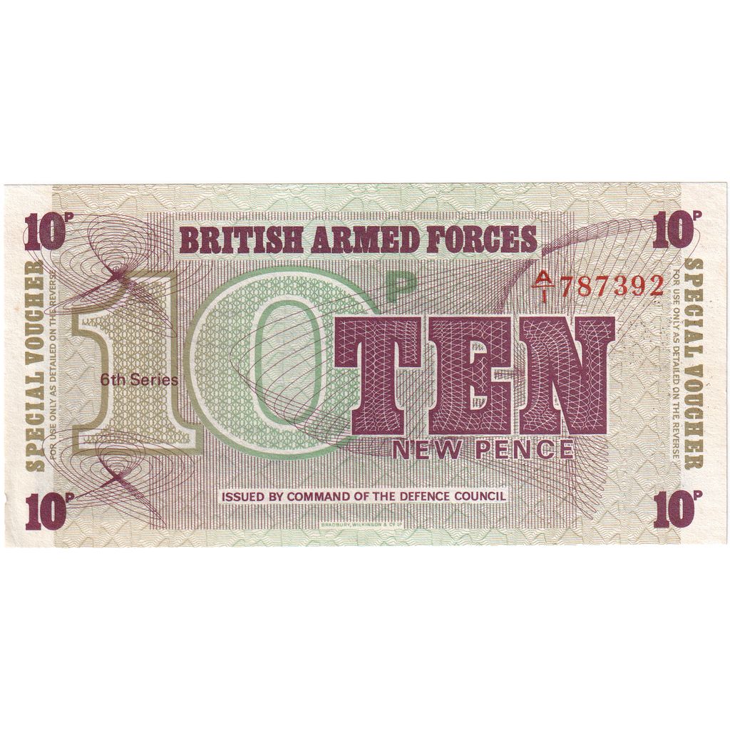 Großbritannien, 10 New Pence, UNZ-