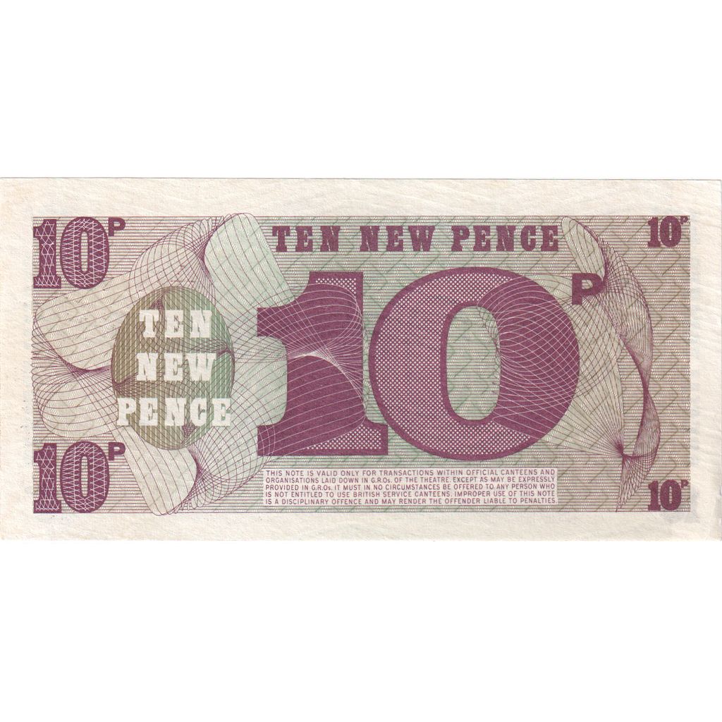 Großbritannien, 10 New Pence, UNZ-