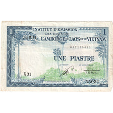 FRANS INDO-CHINA, 1 Piastre = 1 Dong, Undated (1954), TTB