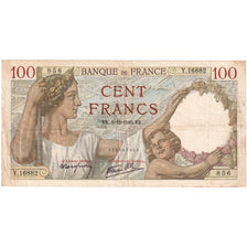 Francia, 100 Francs, Sully, 1940-12-05, Y.16882856, BC+