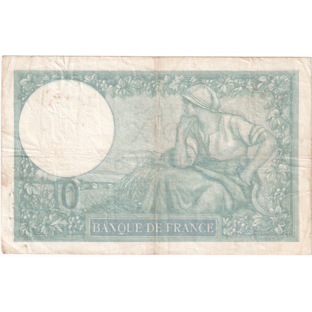 Francia, 10 Francs, Minerve, 1936-12-17, H.67743044, BB
