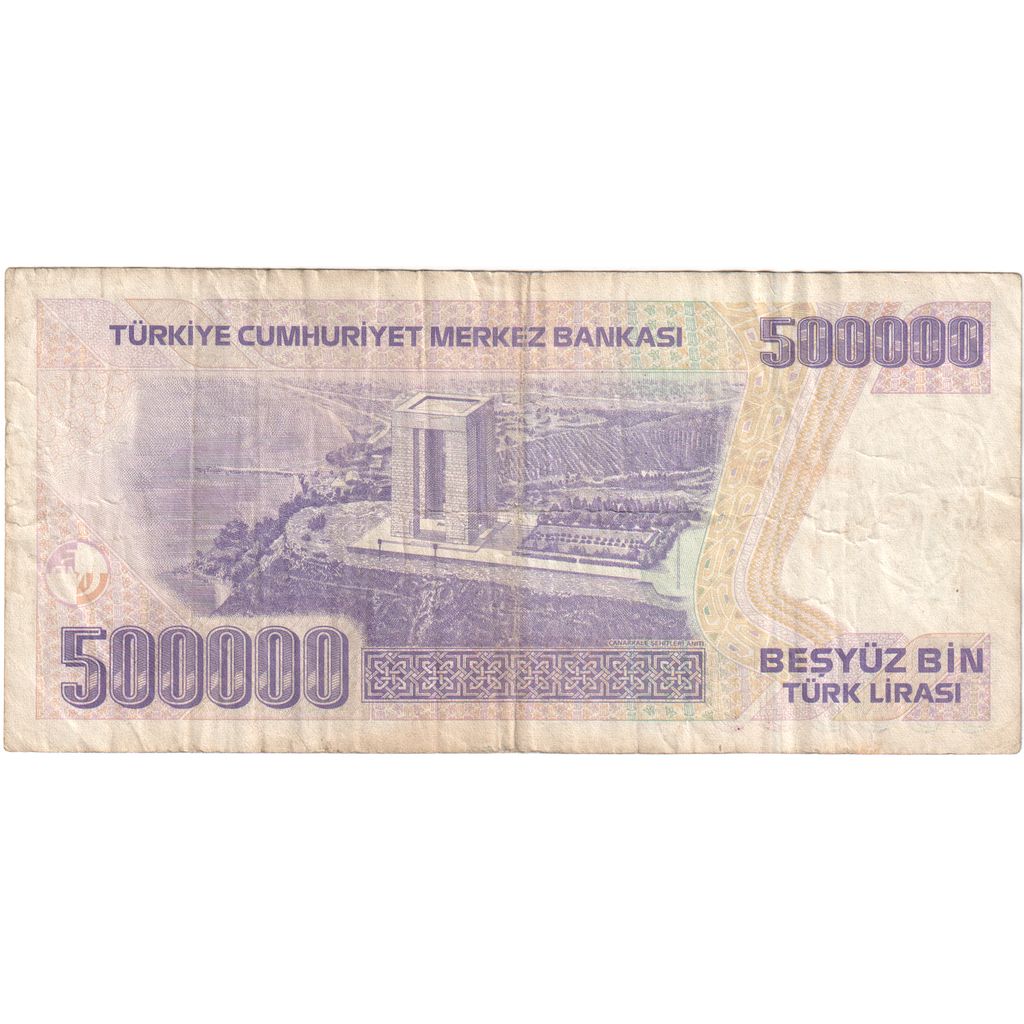 Turchia, 500,000 Lira, MB+