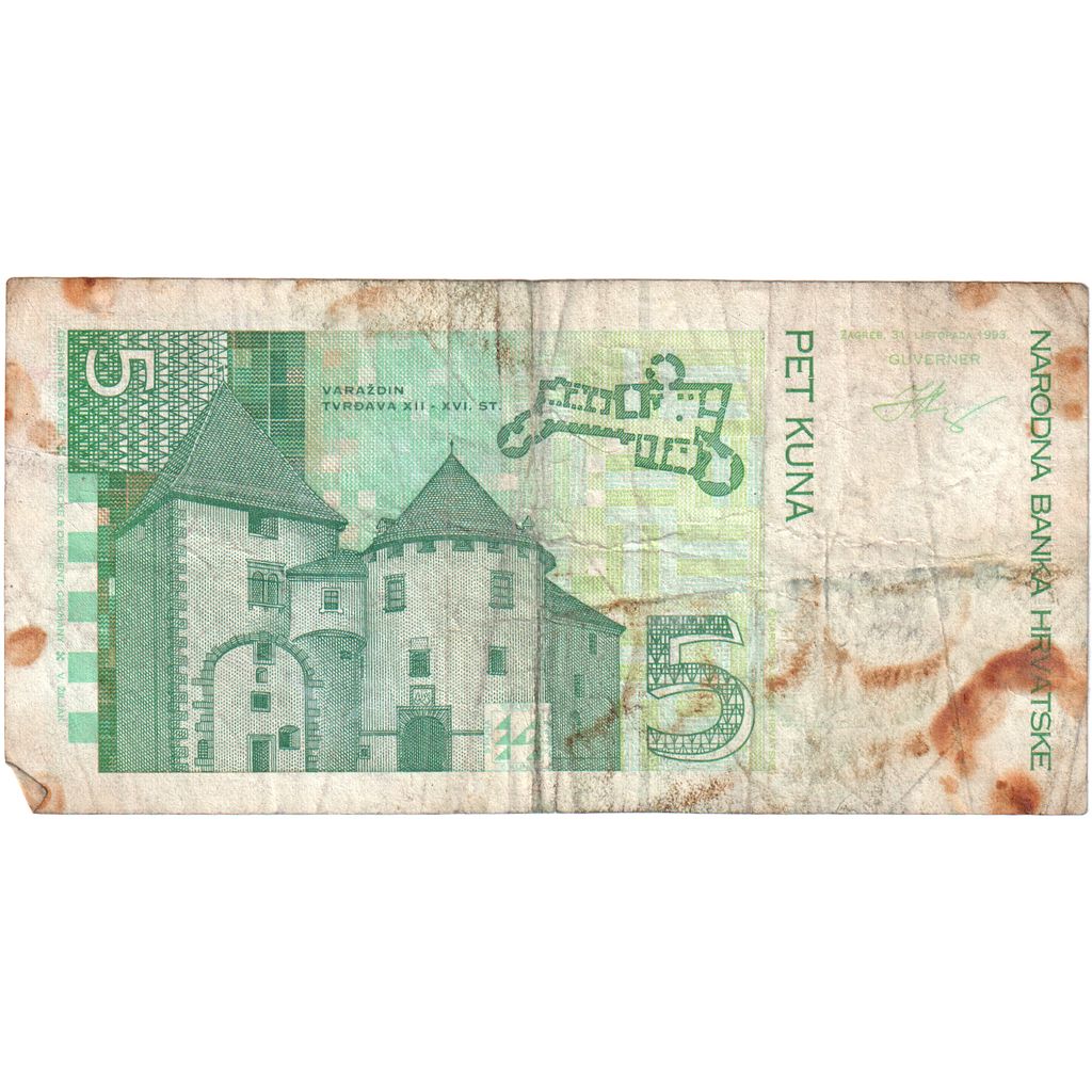 Croacia, 5 Kuna, BC