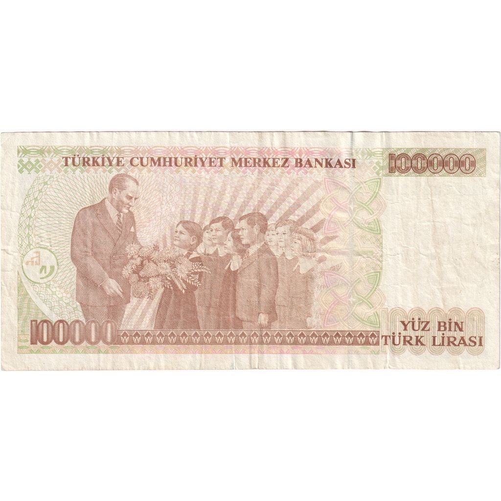 Turchia, 100,000 Lira, BB