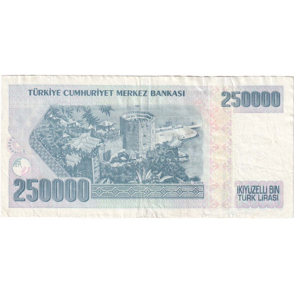 Turkije, 250,000 Lira, SUP