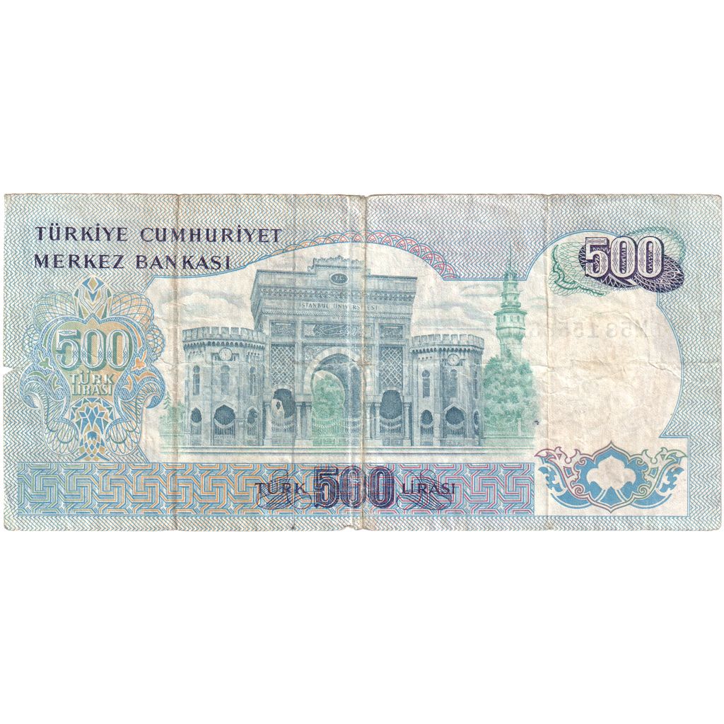 Turquie, 500 Lira, NEUF