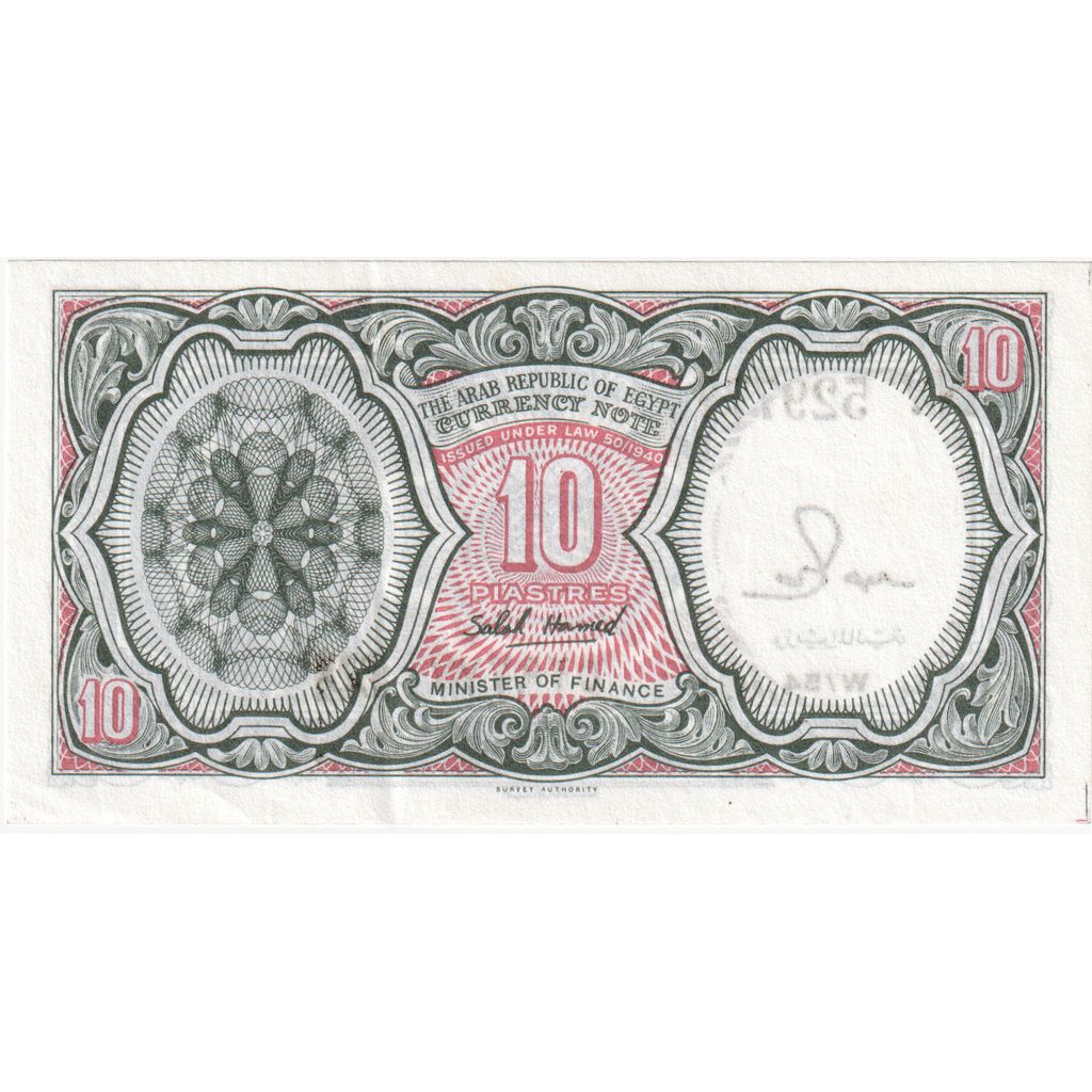 Égypte, 10 Piastres, NEUF