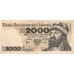Poland, 2000 Zlotych, 1979-06-01, VF(30-35)