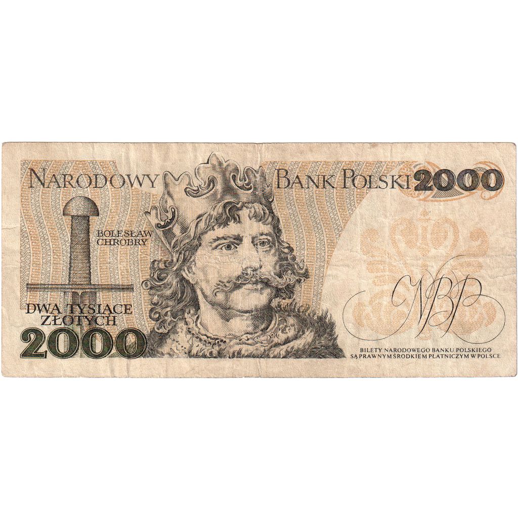 Poland, 2000 Zlotych, 1979-06-01, VF(30-35)