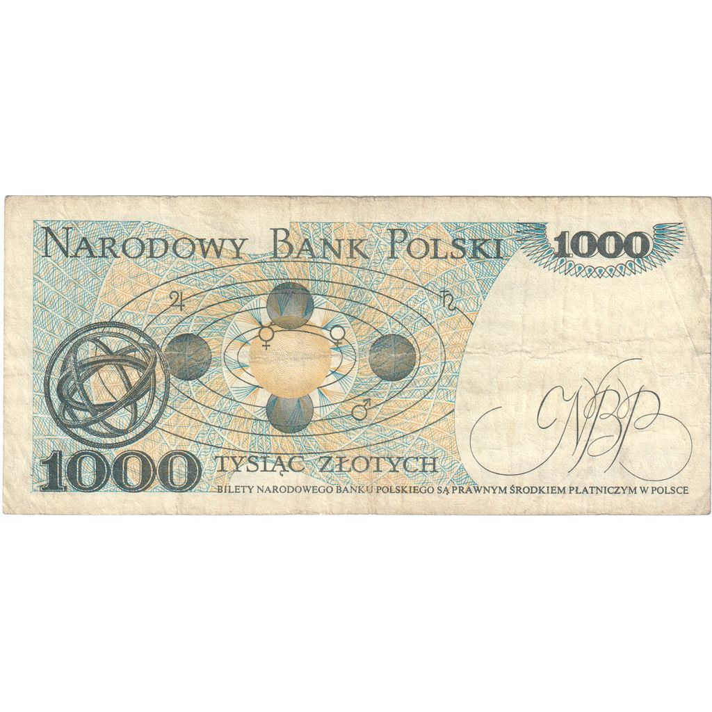 Polska, 1000 Zlotych, 1982-12-01, VF(30-35)