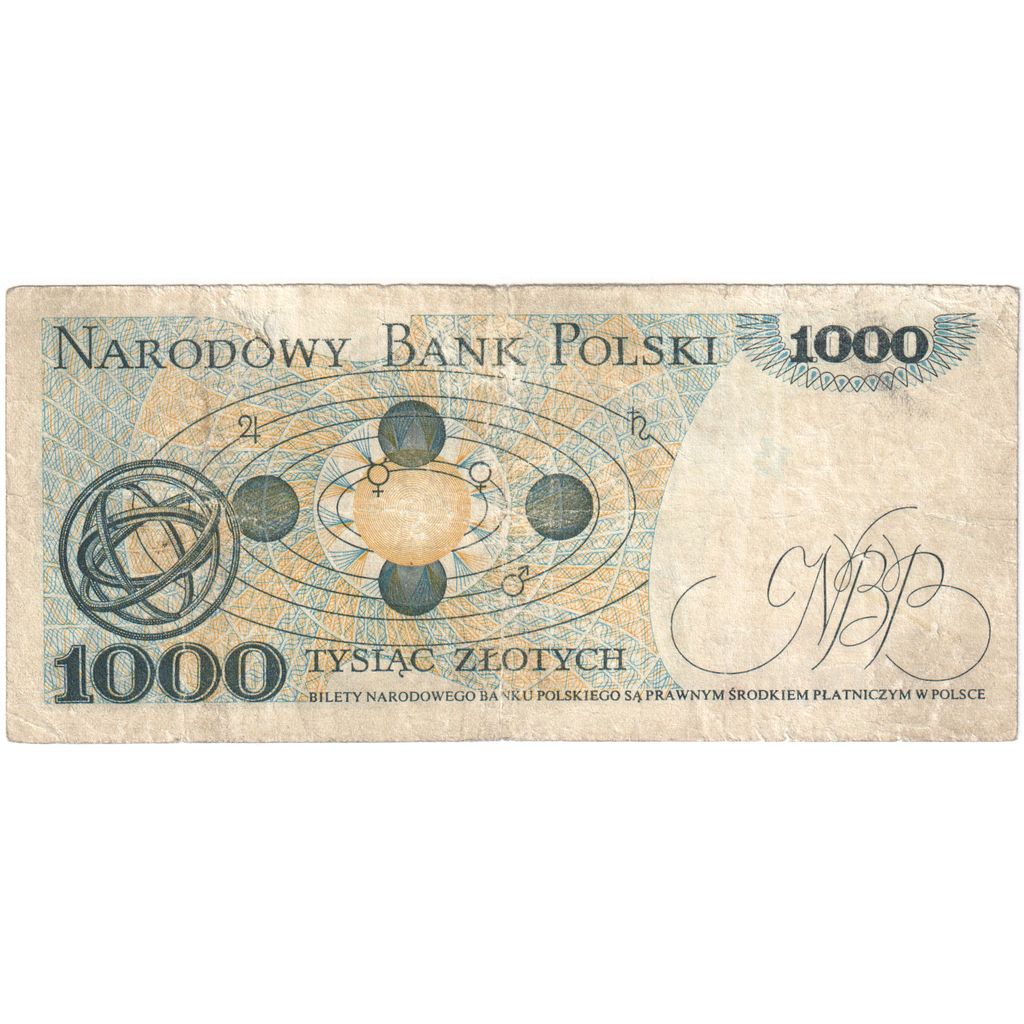 Poland, 1000 Zlotych, 1975-07-02, VF(20-25)
