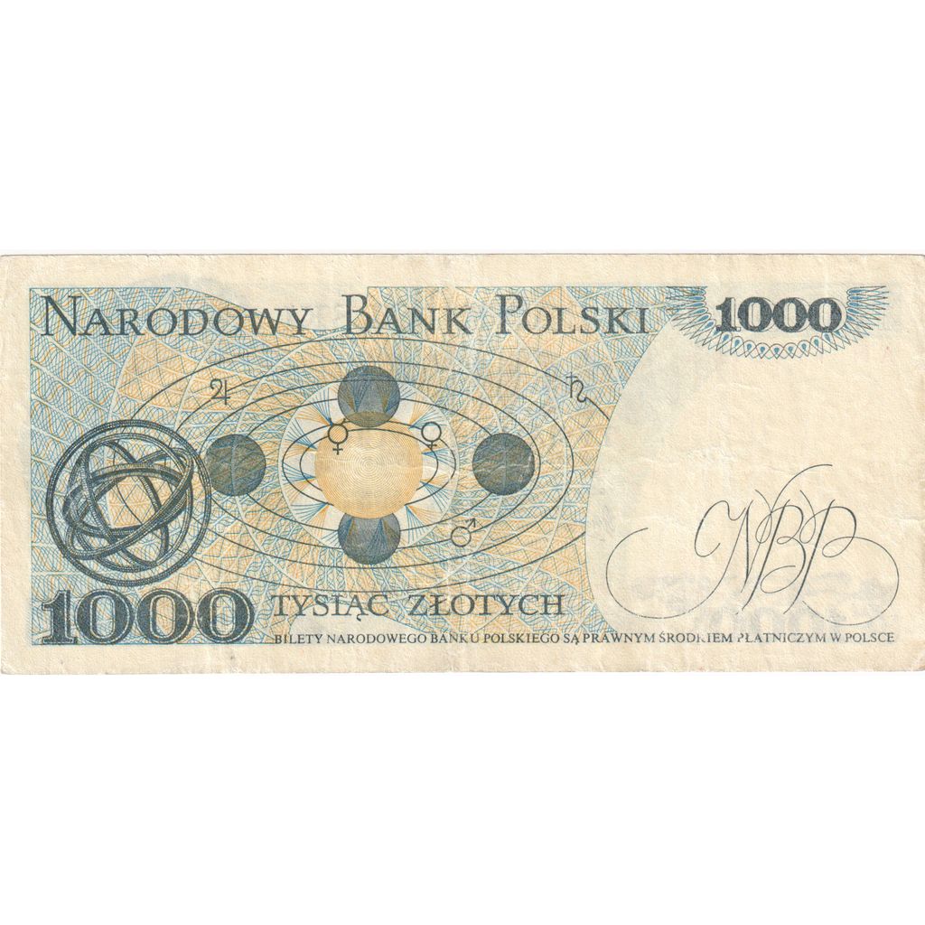 Poland, 1000 Zlotych, 1975-07-02, EF(40-45)