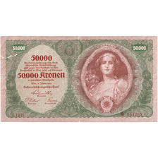 Banknote, Austria, 50,000 Kronen, 1922, 1922-01-02, KM:80, EF(40-45)