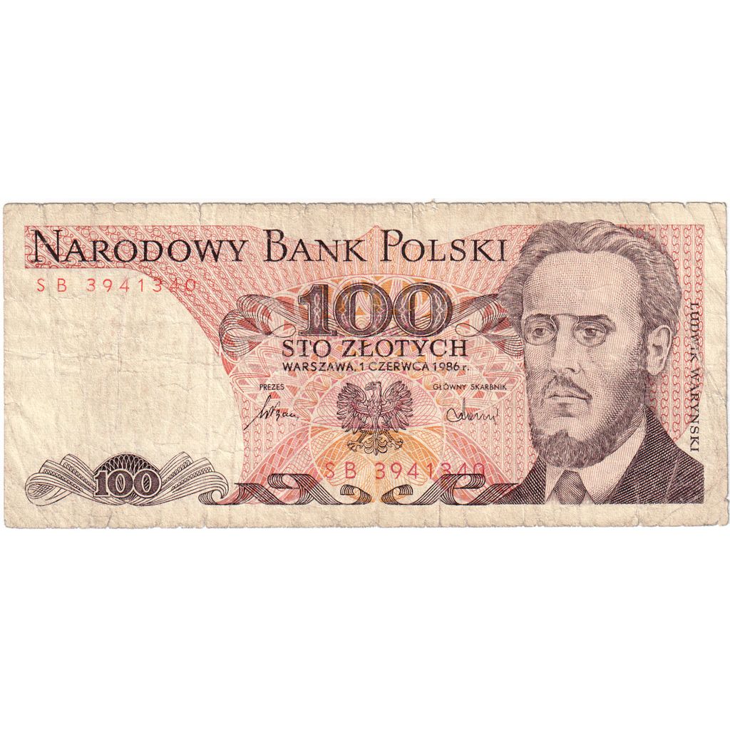 Polen, 100 Zlotych, 1986-06-01, TB+