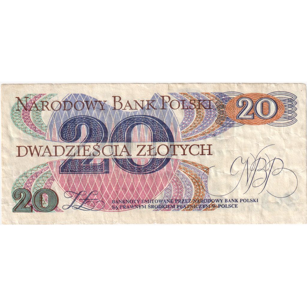 Polen, 20 Zlotych, 1982-06-01, SS