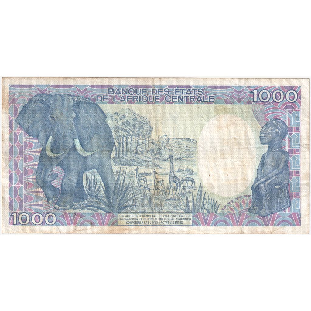 Guinea equatoriale, 1000 Francos, 1985-01-01, BB