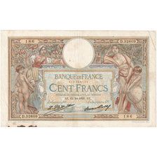 France, 100 Francs, Luc Olivier Merson, 1931-10-15, D.32609186, VF(30-35)
