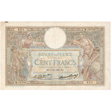 France, 100 Francs, Luc Olivier Merson, 1931-11-05, M.32786431, VF(30-35)