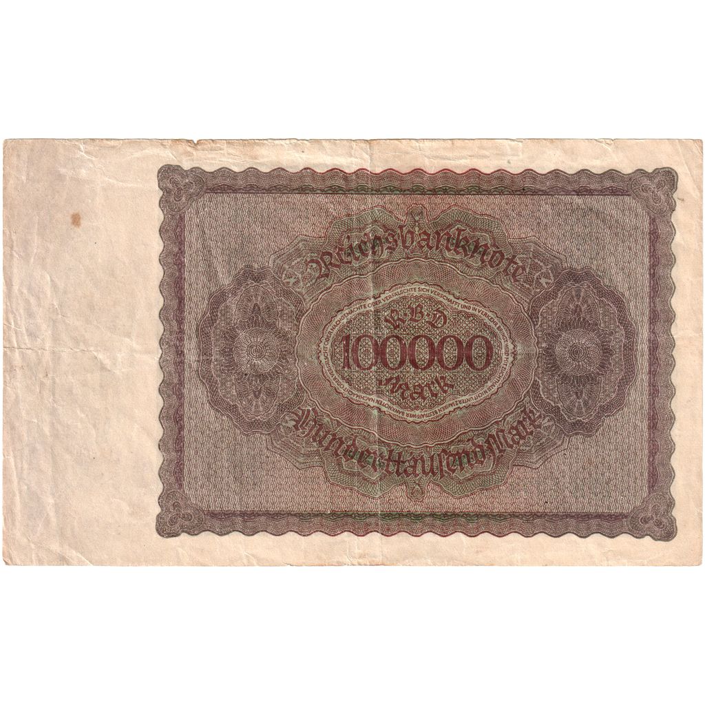 Germany, 100,000 Mark, 1923-02-01, VF(30-35)