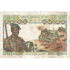 Mali, 500 Francs, VF(30-35)