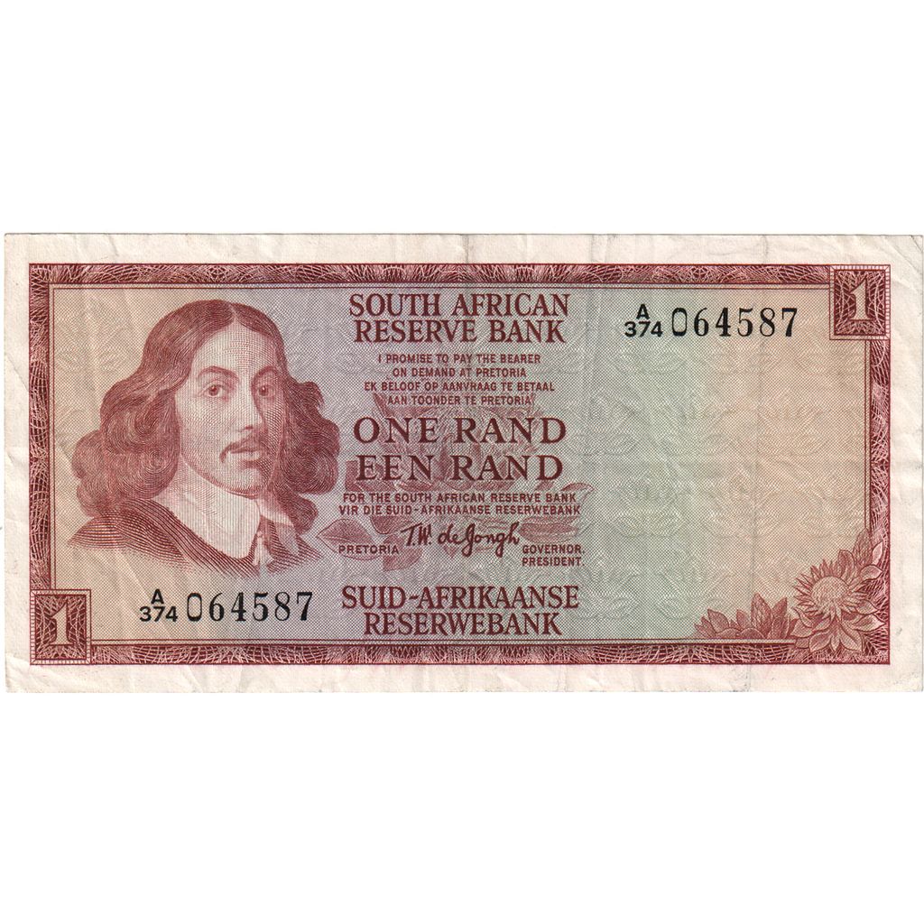 South Africa, 1 Rand, EF(40-45)