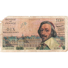 France, 10 Nouveaux Francs, Richelieu, 1962-02-01, U.20228108, B+