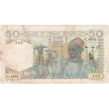 French West Africa, 50 Francs, 1951-10-02, S+