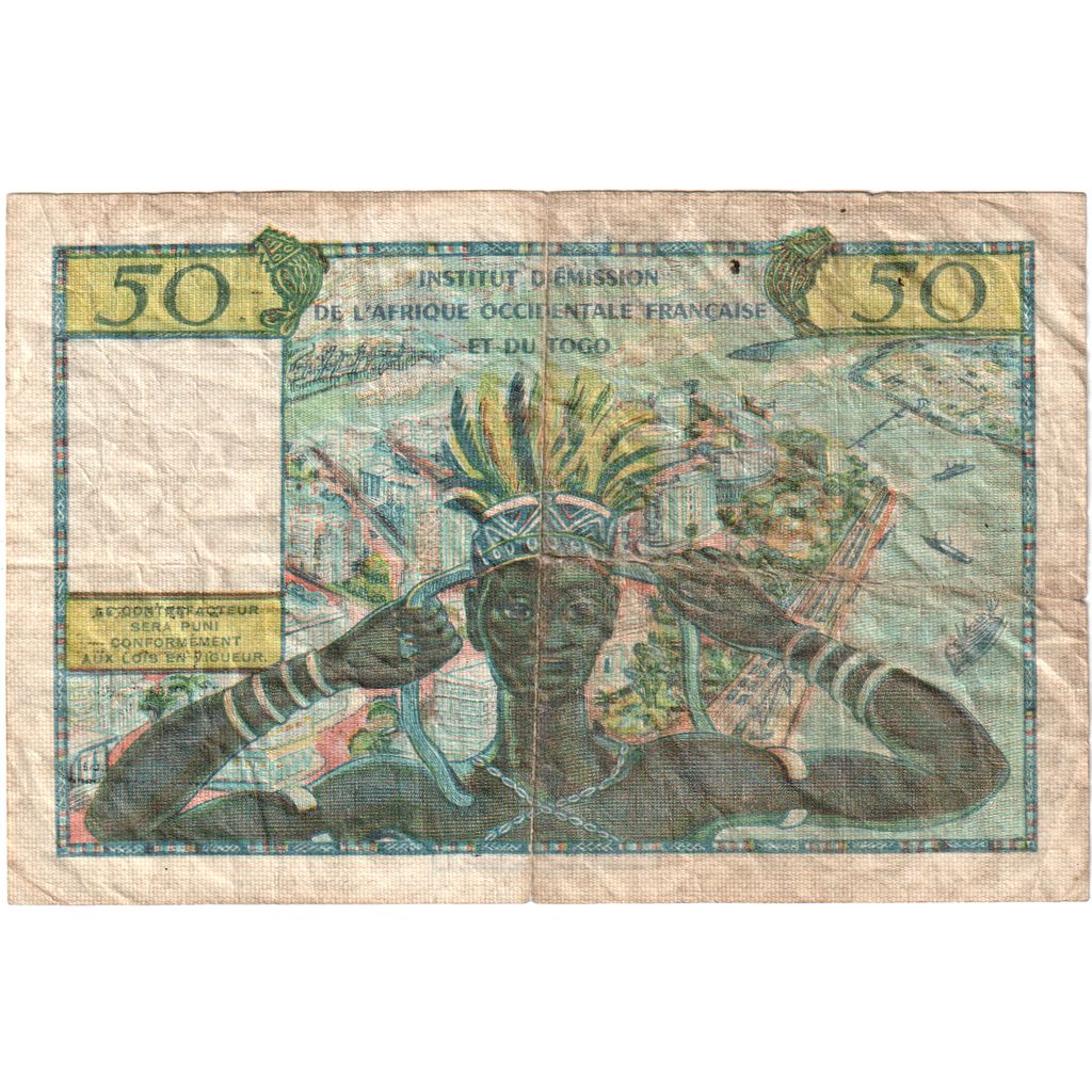 Stati dell'Africa occidentale, 50 Francs, MB