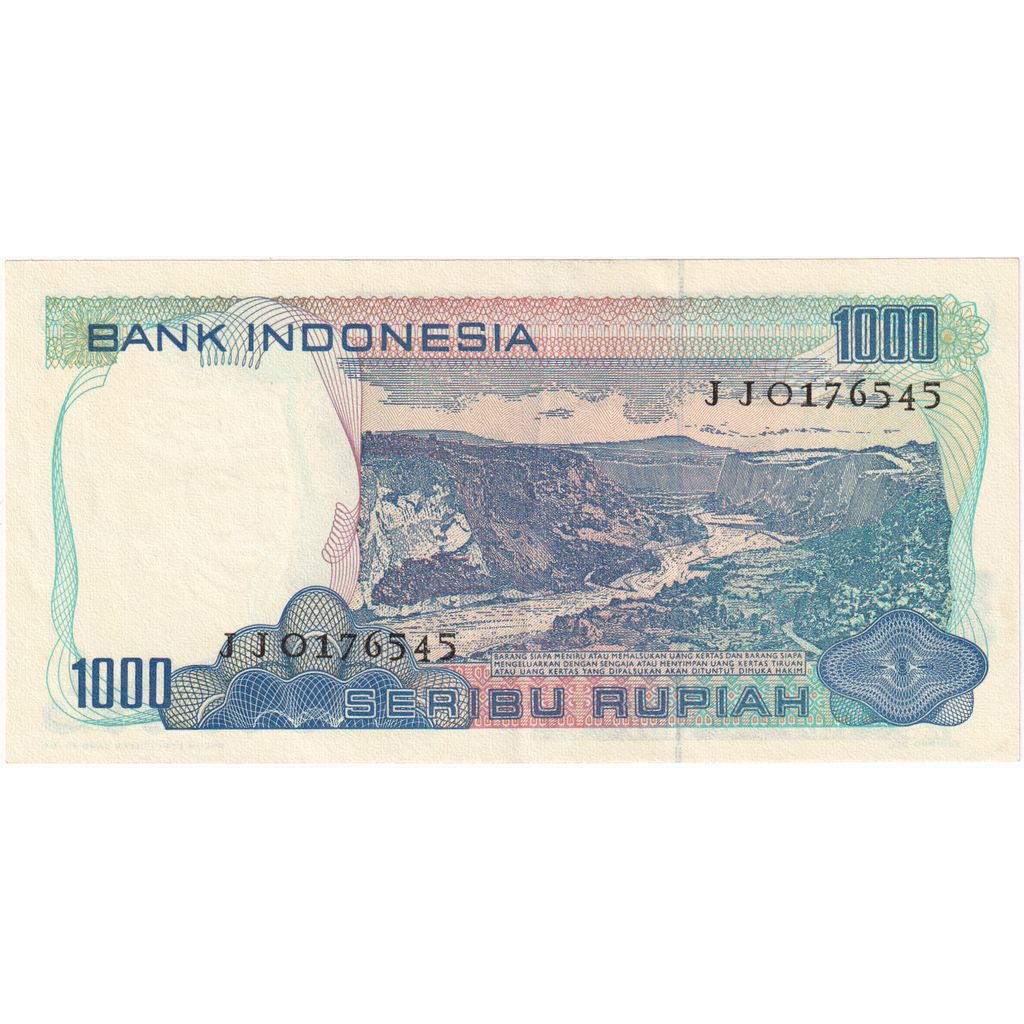 Indonesien, 1000 Rupiah, UNZ-