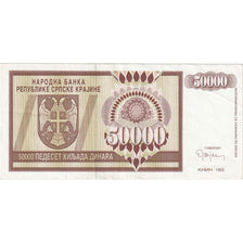 Bosnia - Herzegovina, 50,000 Dinara, AU(55-58)