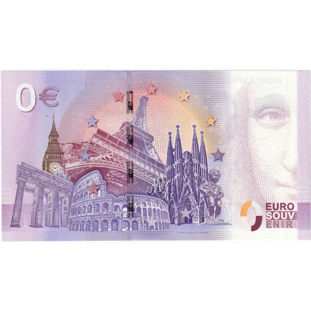 France, Euro, UEJN000182, D DAY EXPERIENCE, UNC(65-70)