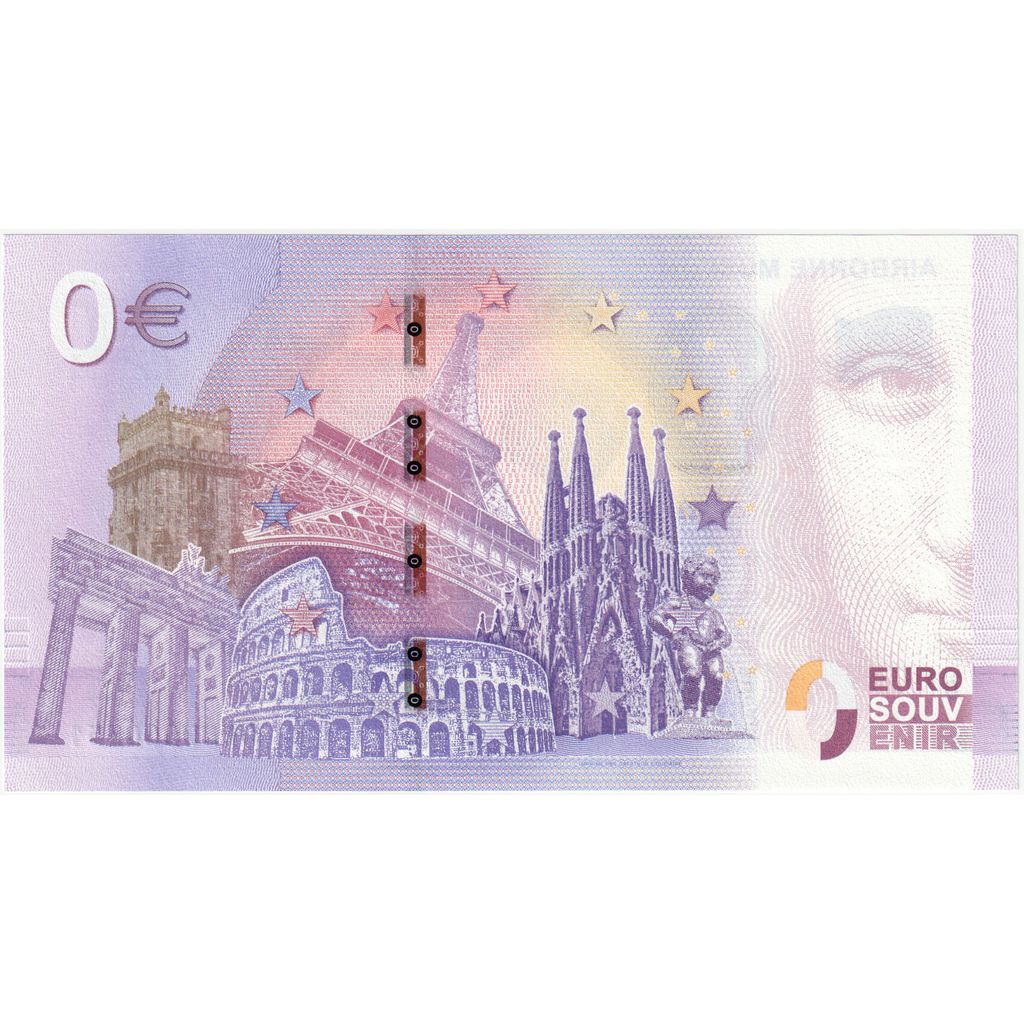 Francia, Euro, UEBW000352, EURO SOUVENIR AIRBORNE MUSEUM, FDS