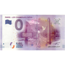 France, Euro, UECZ004251, EURO SOUVENIR PARIS CHAMPS ELYSÉES, NEUF